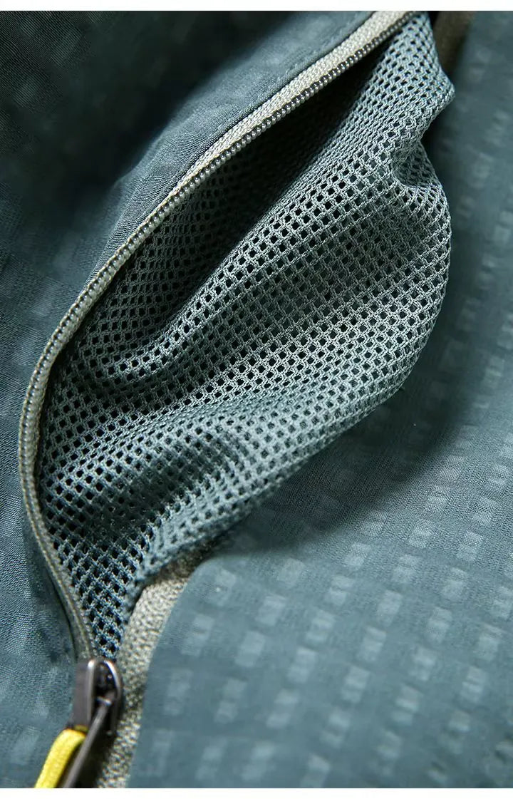 Veste polaire homme zippée nid d’abeille, poche poitrine