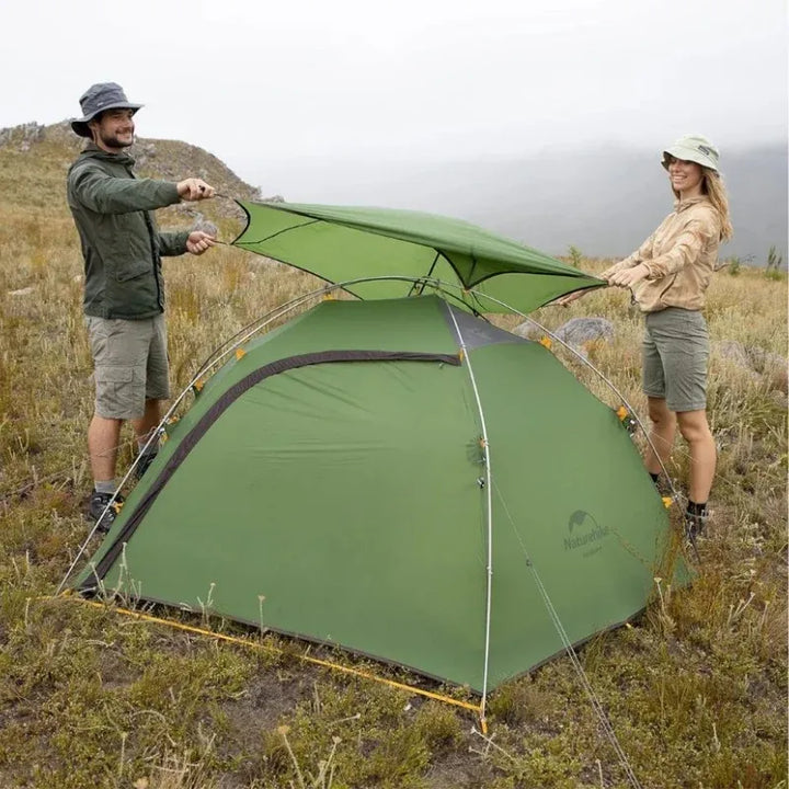 tente naturehike 2-person dome tent for bivouac