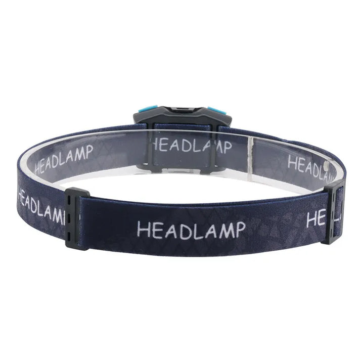 Bandeau ajustable de lampe frontale pour la randonnée, confortable et résistant