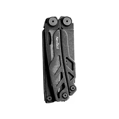 Pince multifonction compacte NexTool noire fermée pour EDC.