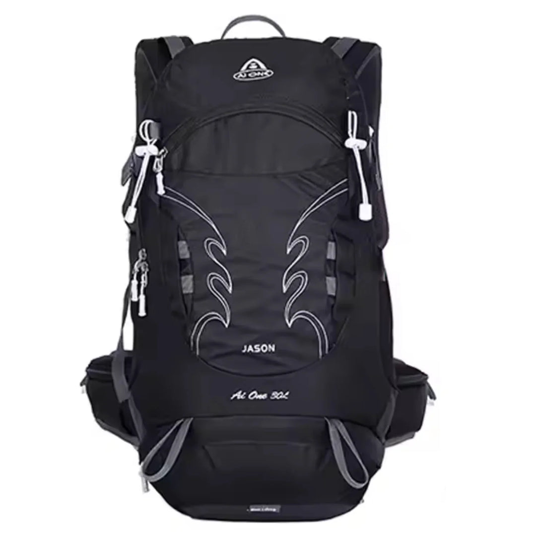 Sac à dos de randonnée 25L couleur noire.