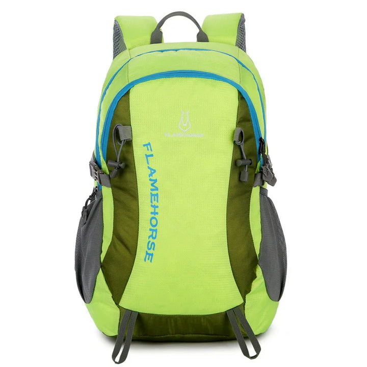 Sac à dos de randonnée 30L vert fluo Flamehorse.
