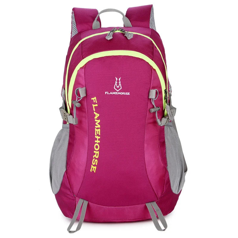 Sac à dos de randonnée 30L violet Flamehorse.