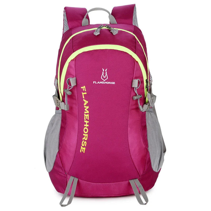 Sac à dos de randonnée 30L violet Flamehorse.