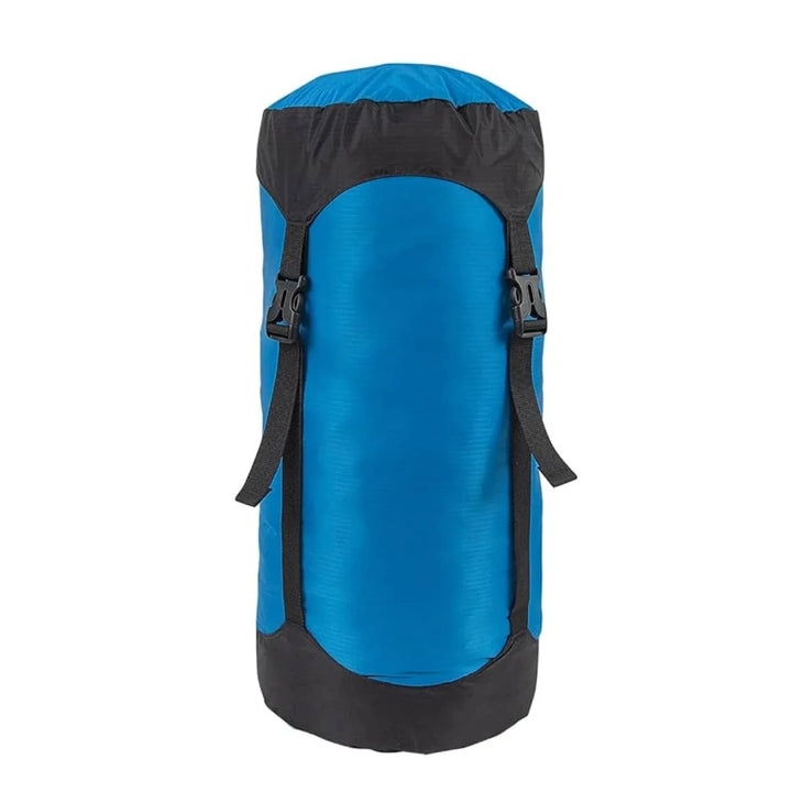  Sac de compression étanche bleu résistant pour trek et plein air