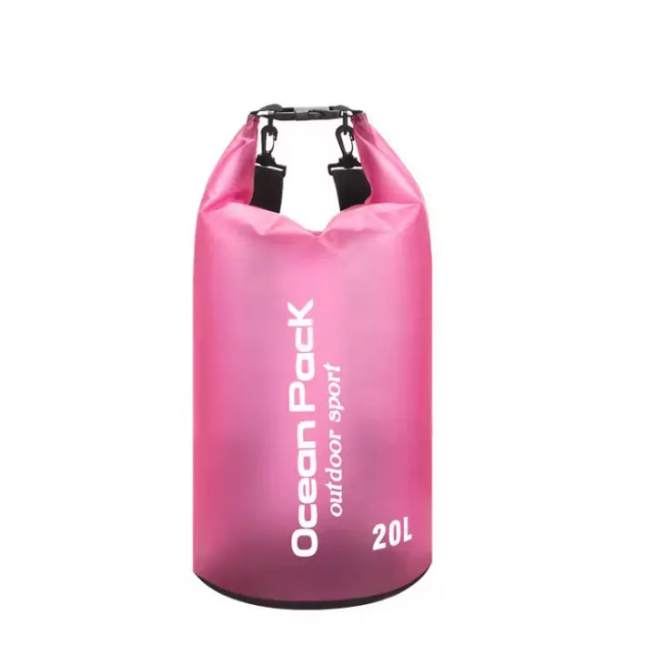 sac étanche 20l ocean pack rose imperméable pour randonnée et loisirs nautiques
