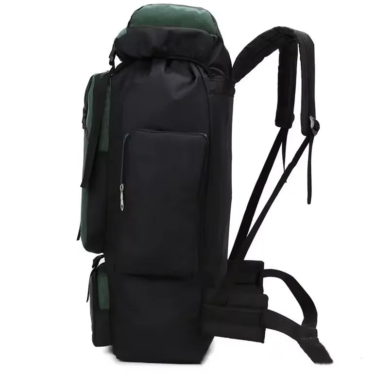  Profil du sac à dos de randonnée grande capacité, modèle unisexe 70L.