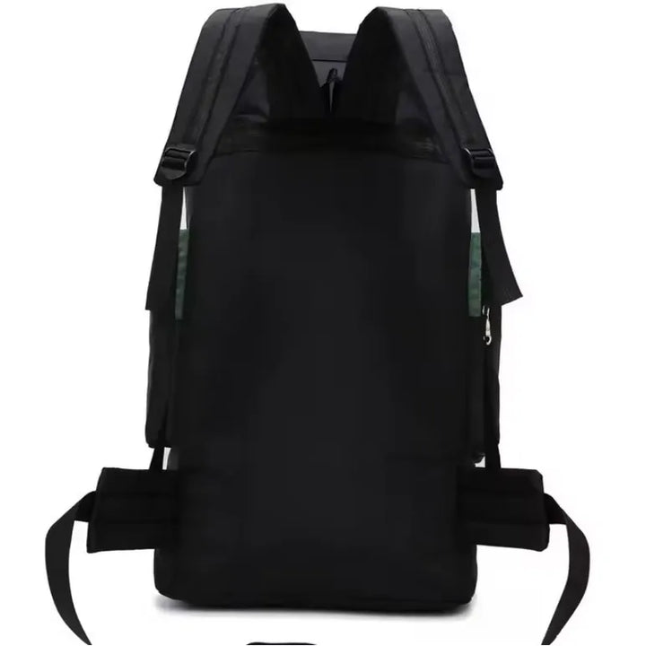 Vue arrière du sac à dos de randonnée 70L pour homme et femme.