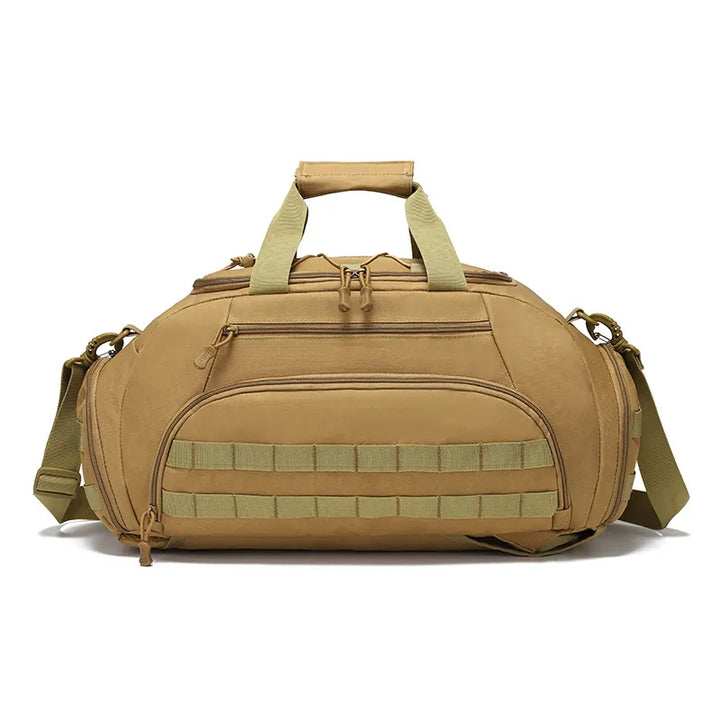 sac tactique sable robuste avec système molle pour randonnée outdoor.