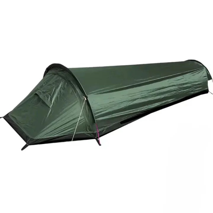 tente randonnee ultralight bivouac verte impermeable compacte.