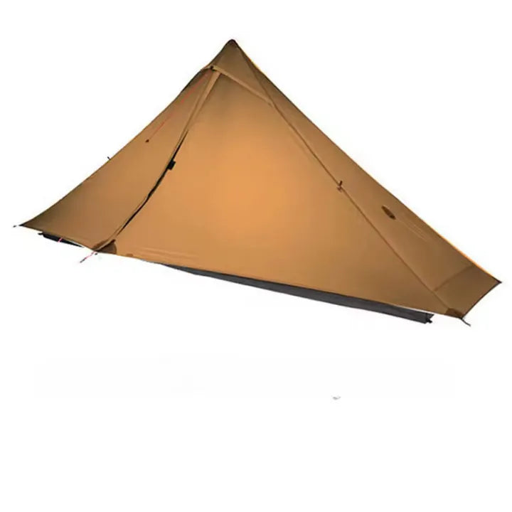 Tente ultralight sable 1 place en silnylon pour trekking et autonomie estivale.
